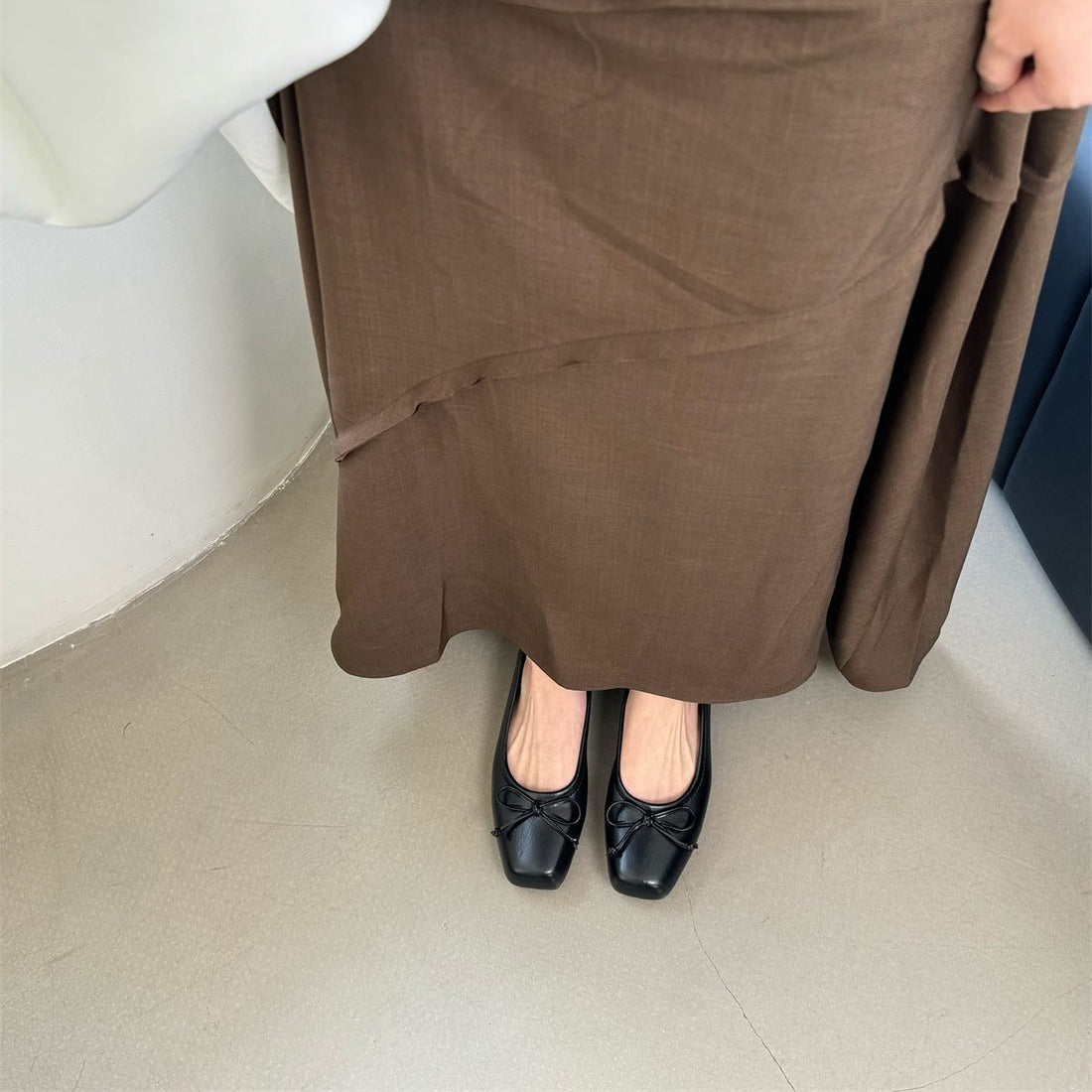 Ballerines avec Nœud pour Femme