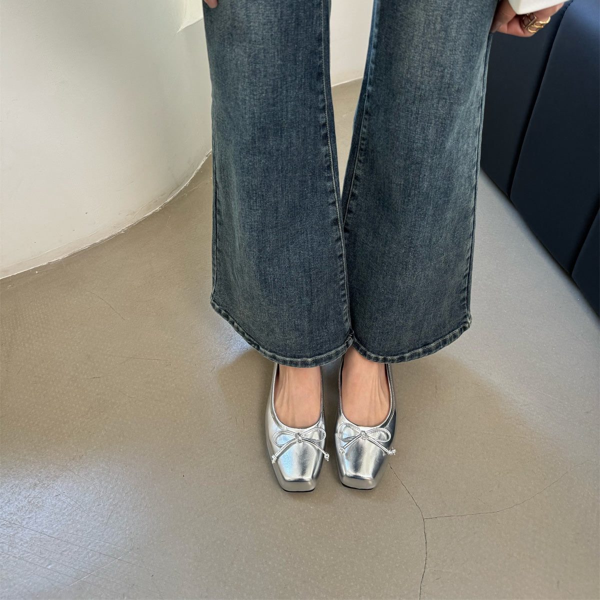 Ballerines avec Nœud pour Femme - View 3