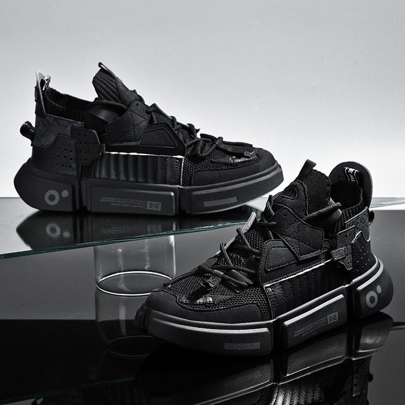 Baskets Montantes à Lacets pour Homme