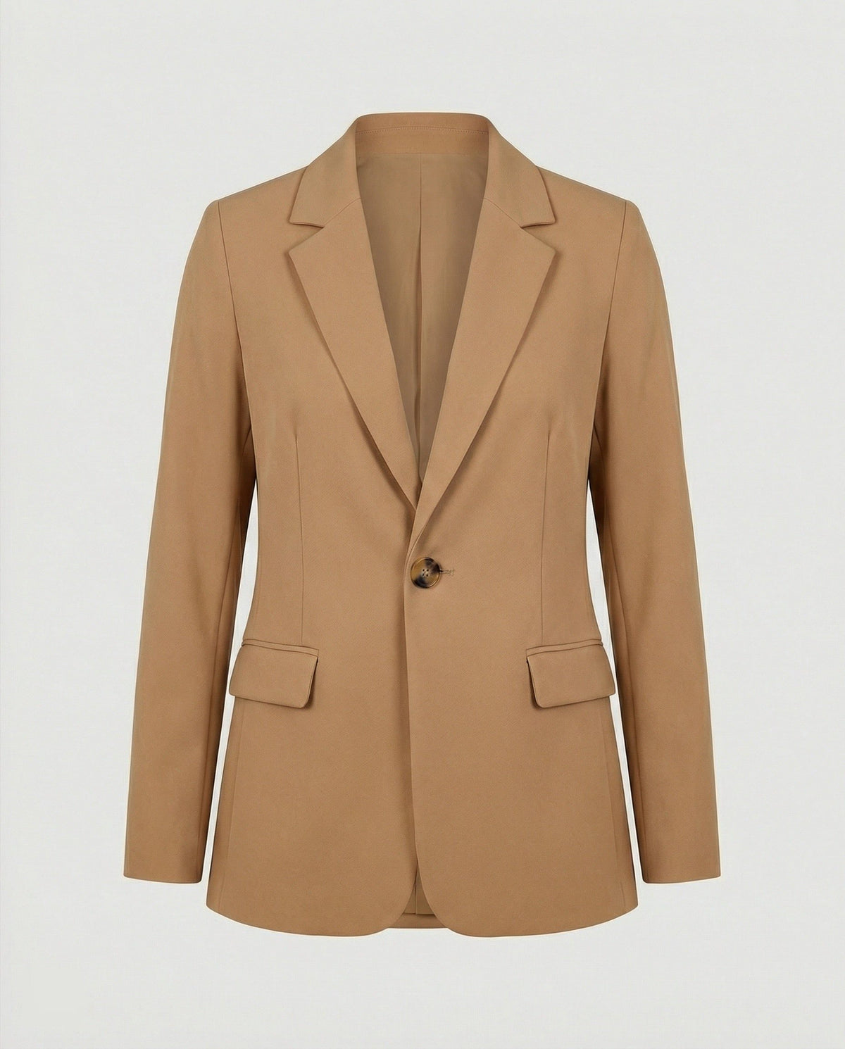 Blazer Croisé à Boutonnage pour Femme - Kaki