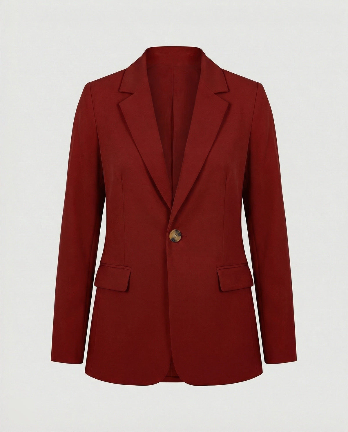 Blazer Croisé à Boutonnage pour Femme - Bordeaux