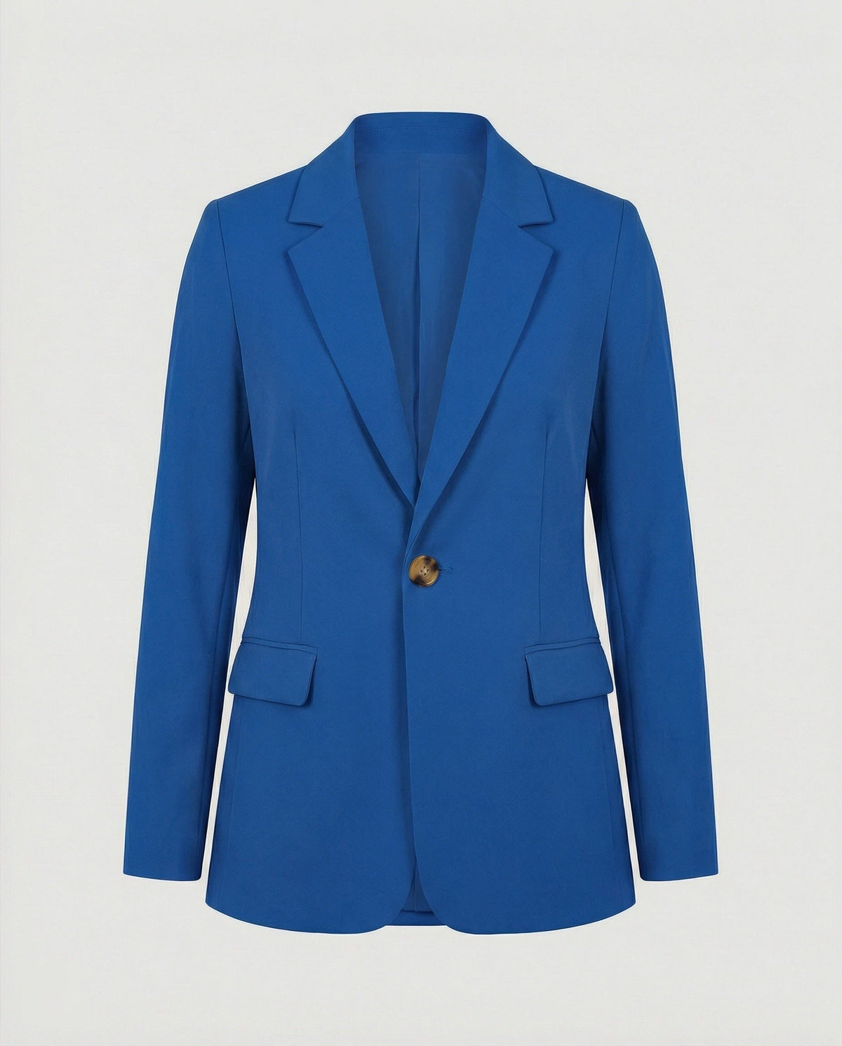 Blazer Croisé à Boutonnage pour Femme - Bleu