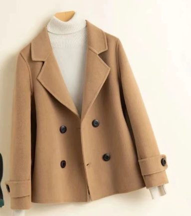 Blazer Double Boutonnage pour Femme - Beige