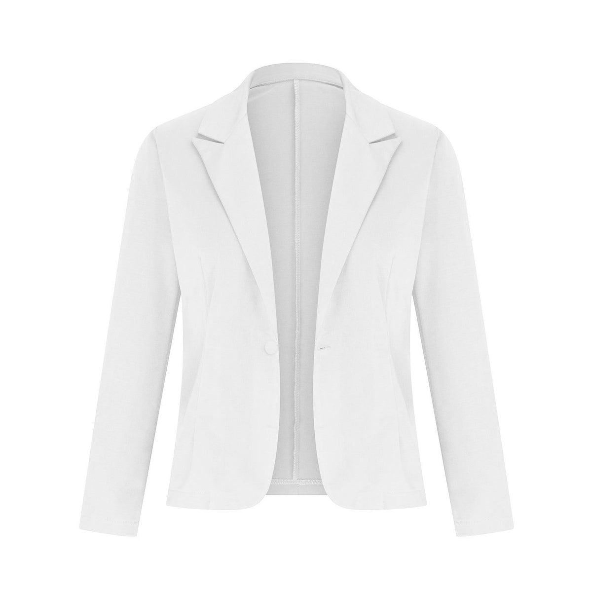 Blazer Oversize avec Poches pour Femme - Blanc