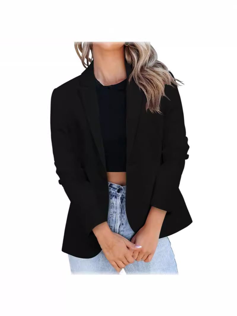Blazer Oversize avec Poches pour Femme