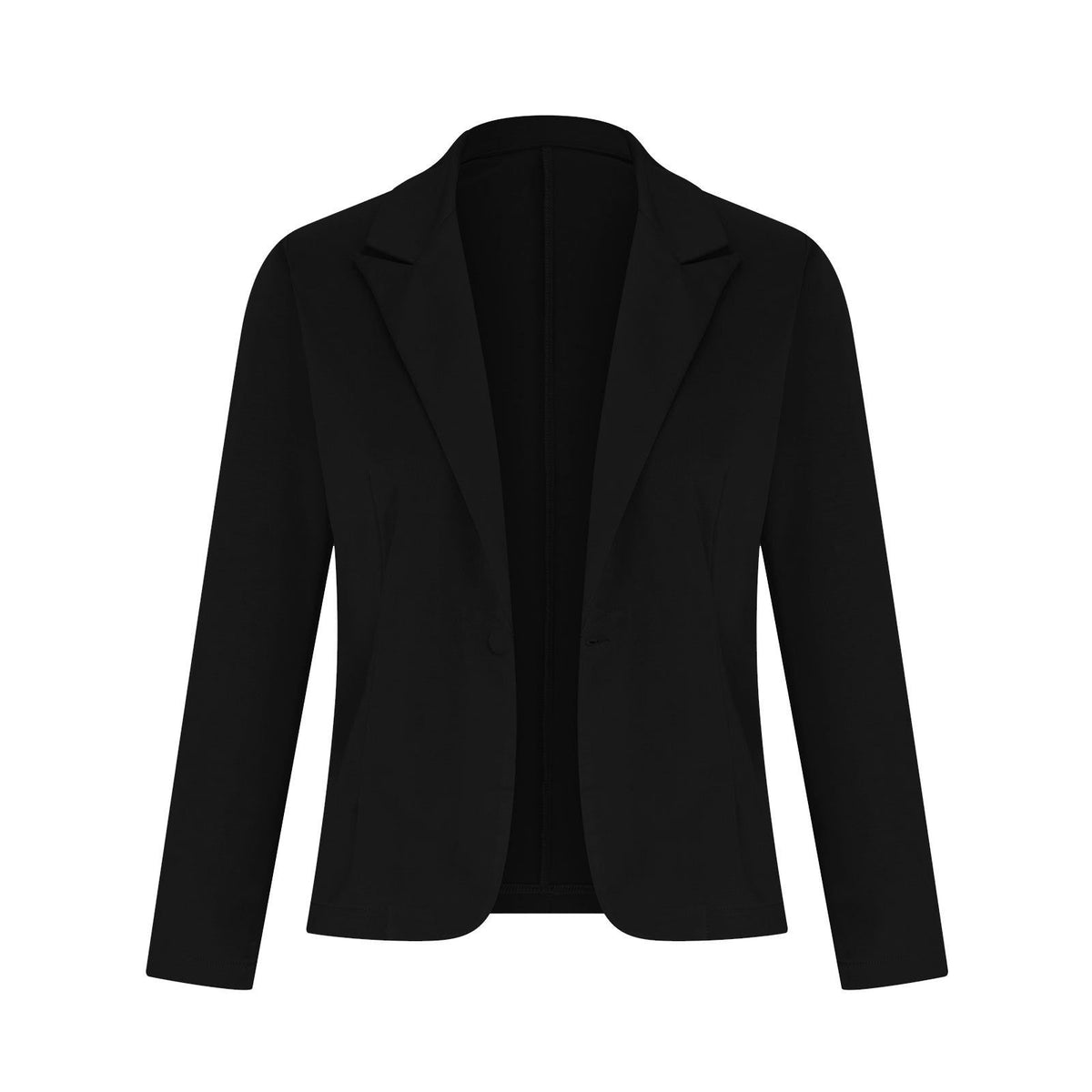 Blazer Oversize avec Poches pour Femme - Noir