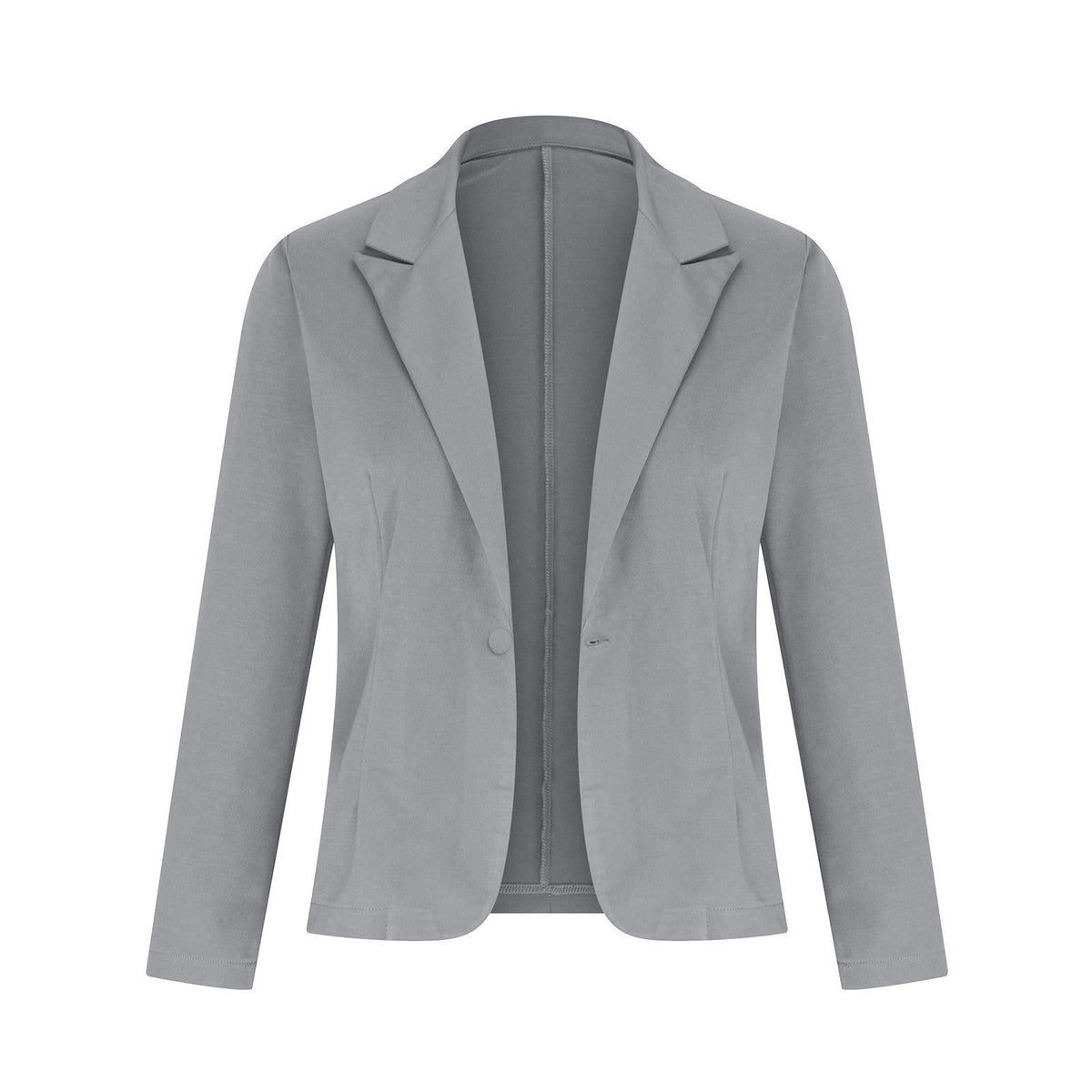 Blazer Oversize avec Poches pour Femme - Gris