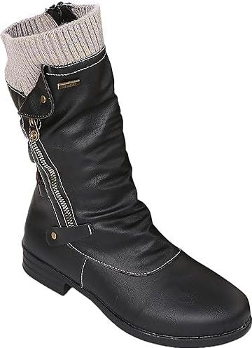 Bottes Fourrées Lacées pour Femme - View 6