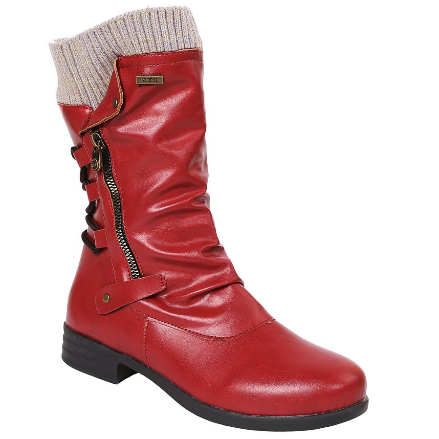 Bottes Fourrées Lacées pour Femme - View 8