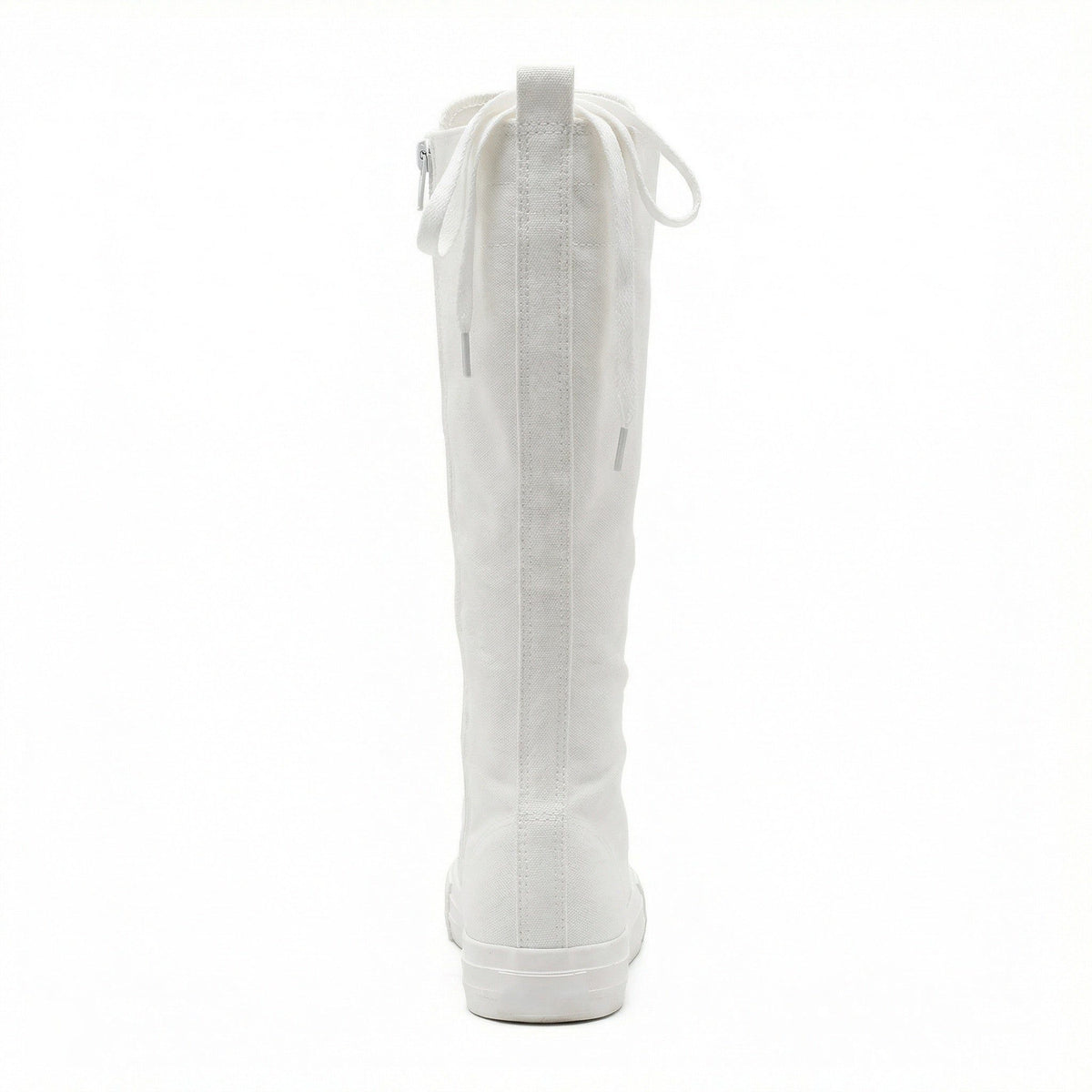 Bottes Lacées à Talon Bloc pour Femme - View 4