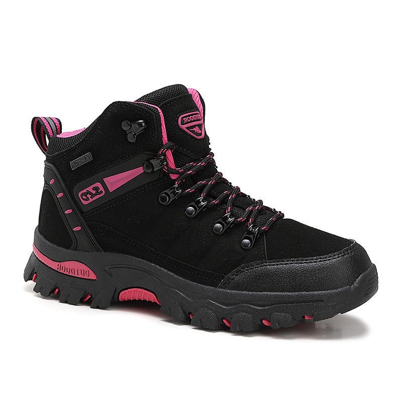 Bottines de Randonnée Lacées à Semelle Antidérapante pour Femme - View 5
