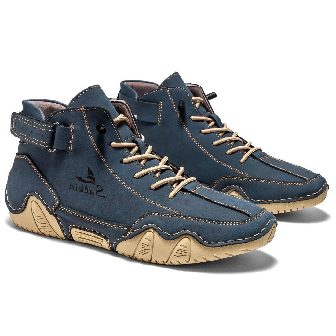 Bottines à Lacets Cuir pour Homme
