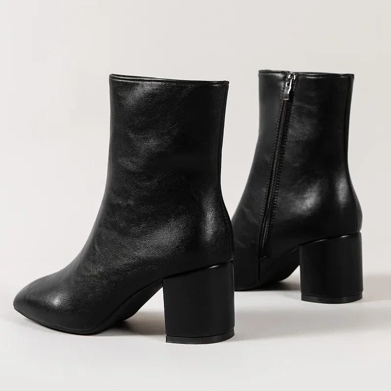 Bottines à Talon Bloc pour Femme - View 7