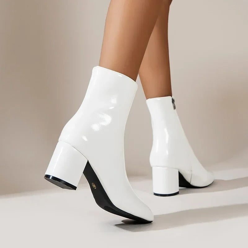 Bottines à Talon Bloc pour Femme