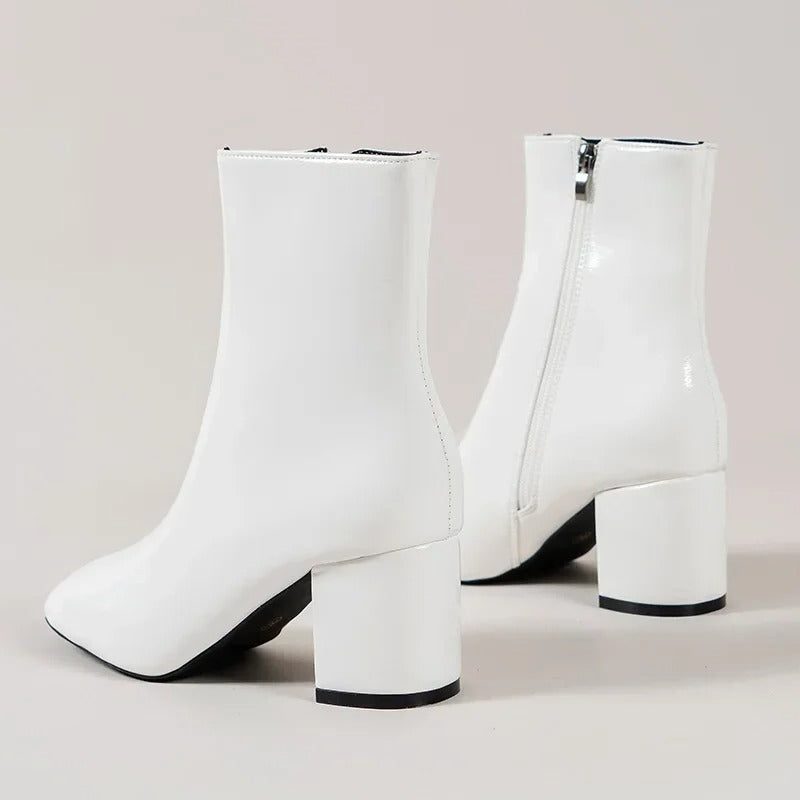 Bottines à Talon Bloc pour Femme - View 2