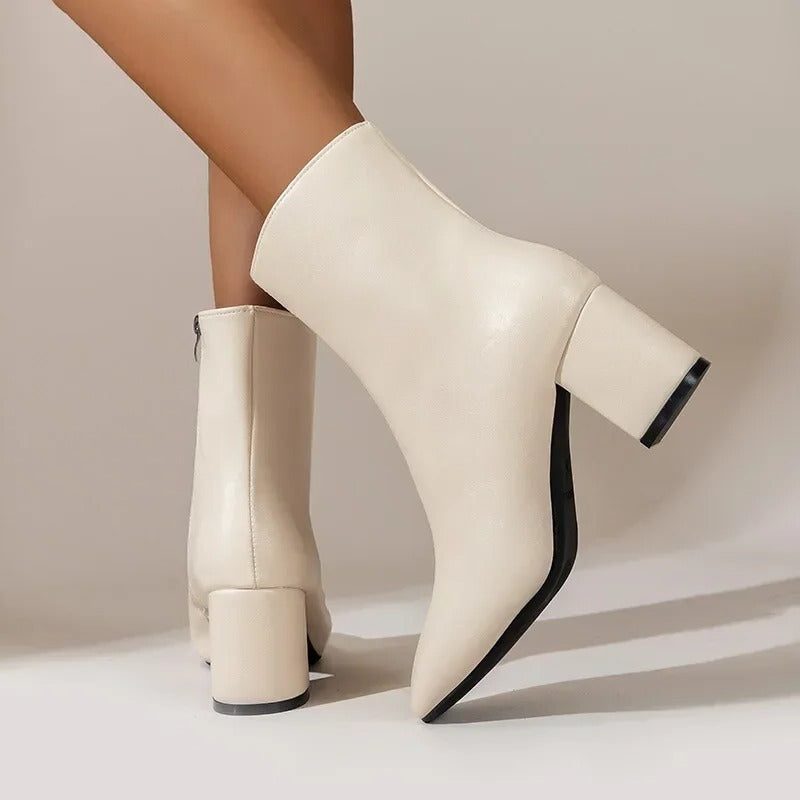 Bottines à Talon Bloc pour Femme - View 4