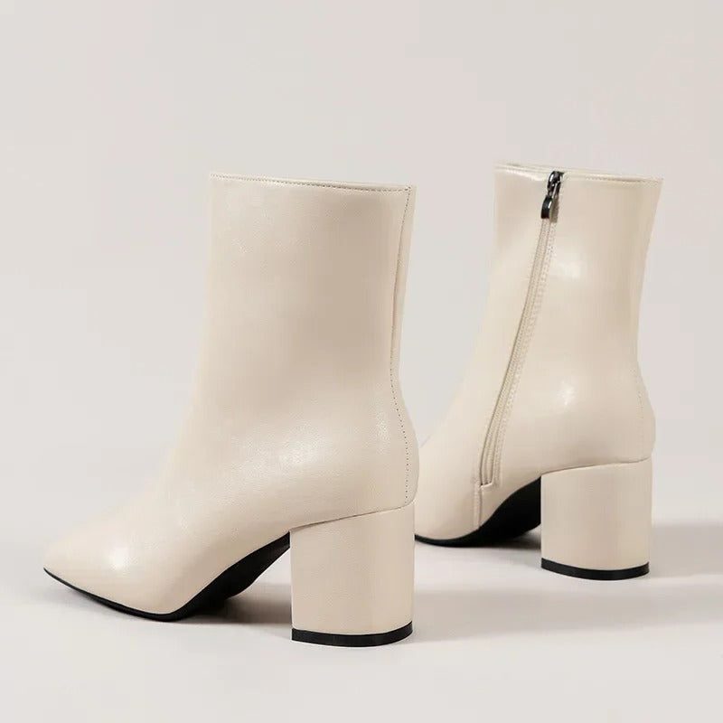Bottines à Talon Bloc pour Femme - View 5