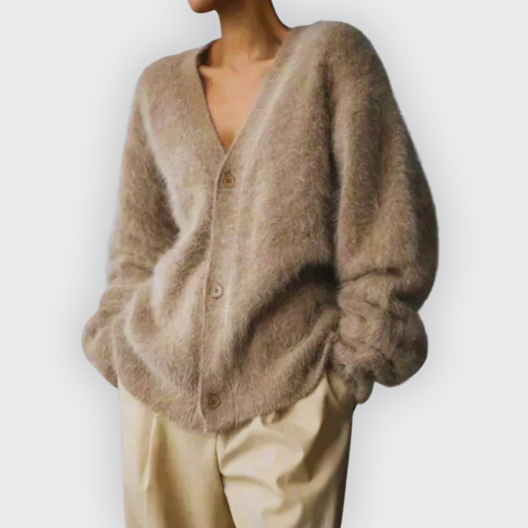 Cardigan Ample en Cachemire pour Femme