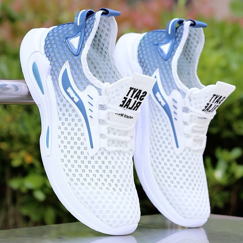 Chaussures de Course à Maille Aérée avec Semelle Flexible pour Homme