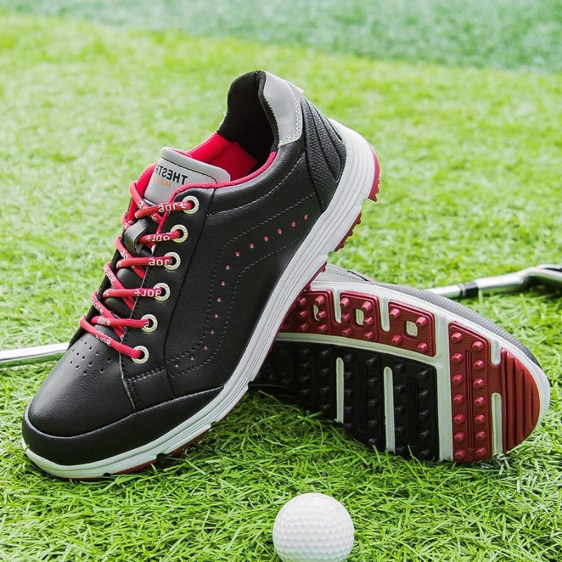 Chaussures de Golf à Lacets avec Crampons pour Homme - View 7