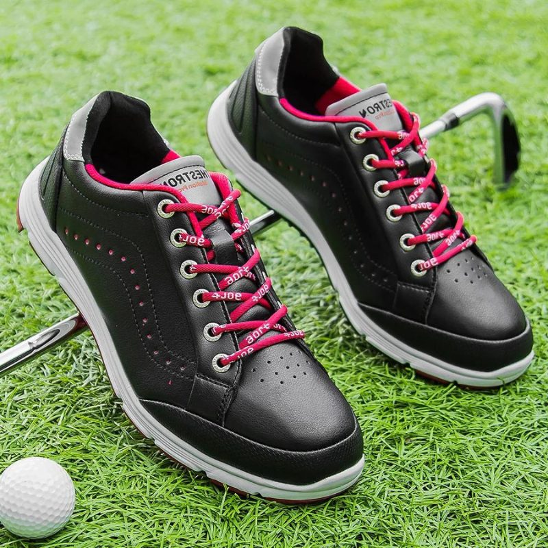 Chaussures de Golf à Lacets avec Crampons pour Homme - View 8
