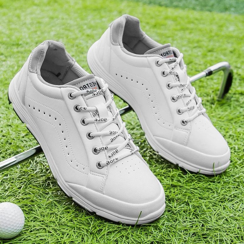 Chaussures de Golf à Lacets avec Crampons pour Homme - View 10