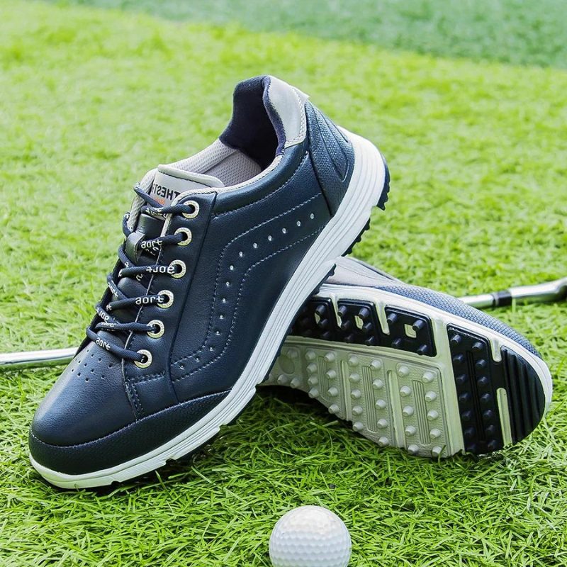 Chaussures de Golf à Lacets avec Crampons pour Homme - View 11