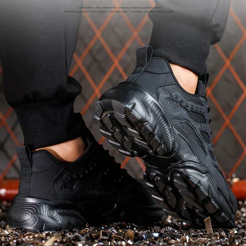 Chaussures de Sécurité à Lacets avec Embout Renforcé pour Homme - View 3