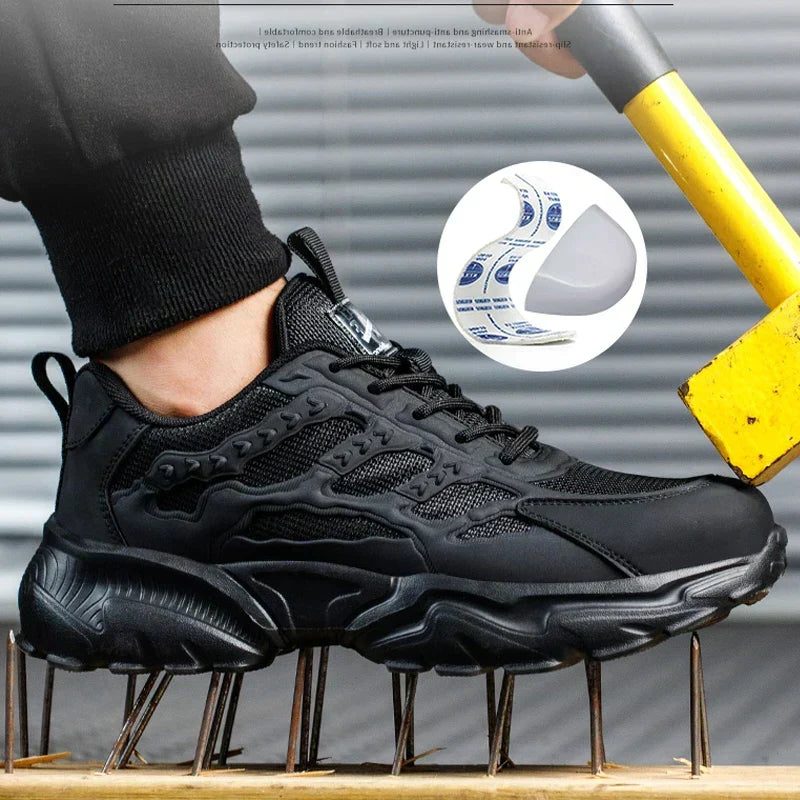 Chaussures de Sécurité à Lacets avec Embout Renforcé pour Homme - View 4