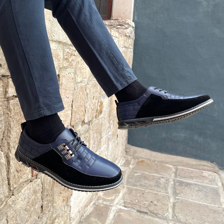 Chaussures à Lacets Cuir pour Homme - View 2