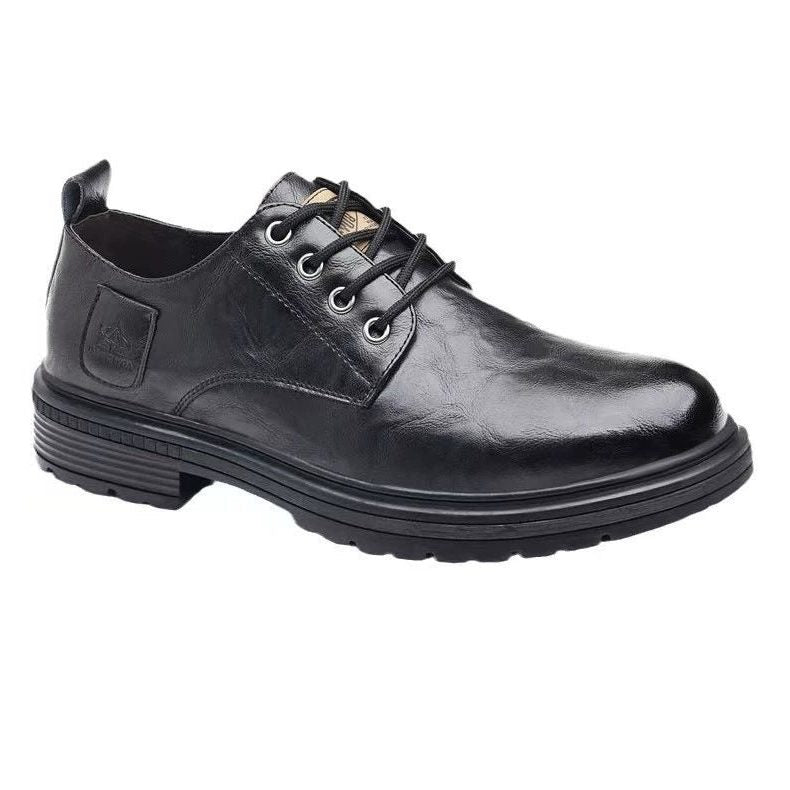Chaussures Oxford à Lacets avec Semelle Crantée pour Homme - View 4
