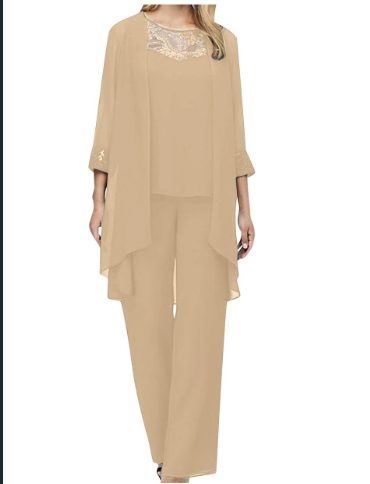 Ensemble 3 Pièces avec Veste Longue pour Femme - View 7