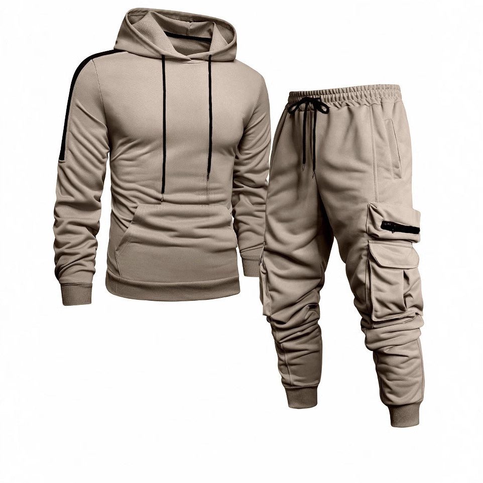Ensemble Jogging à Capuche avec Poches pour Homme - View 5