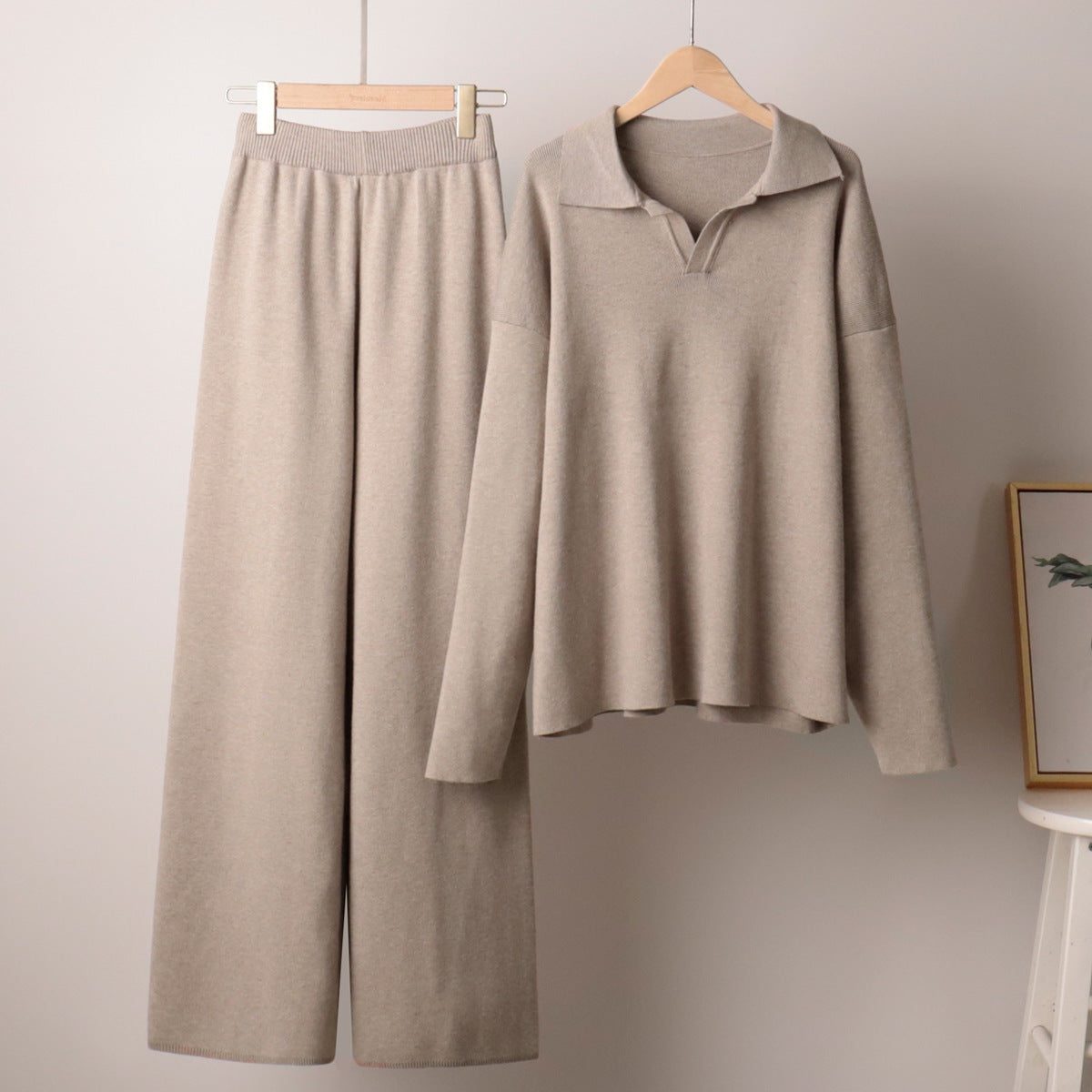 Ensemble Oversize à Col Chemise pour Femme - View 4