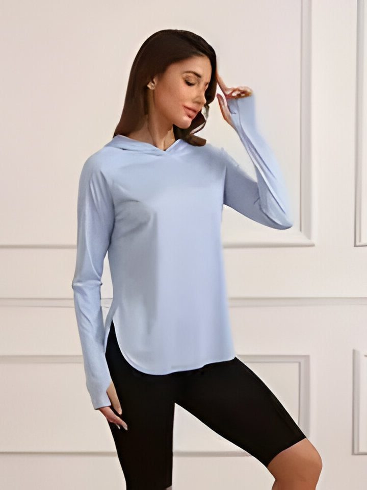 Hoodie à Capuche Manches Longues Protection UV pour Femme - Sherland