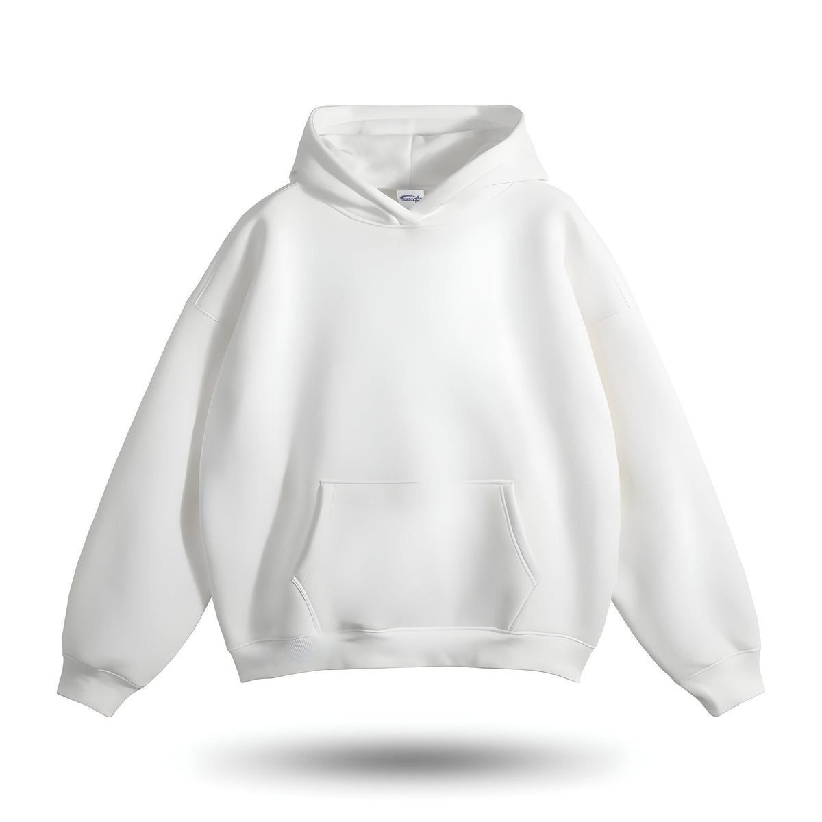 Hoodie à Capuche Oversize pour Femme - Neige