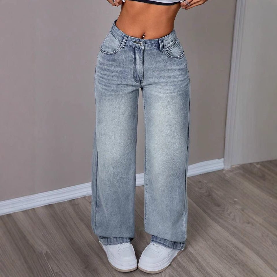 Jean Large Vintage pour Femme - View 11