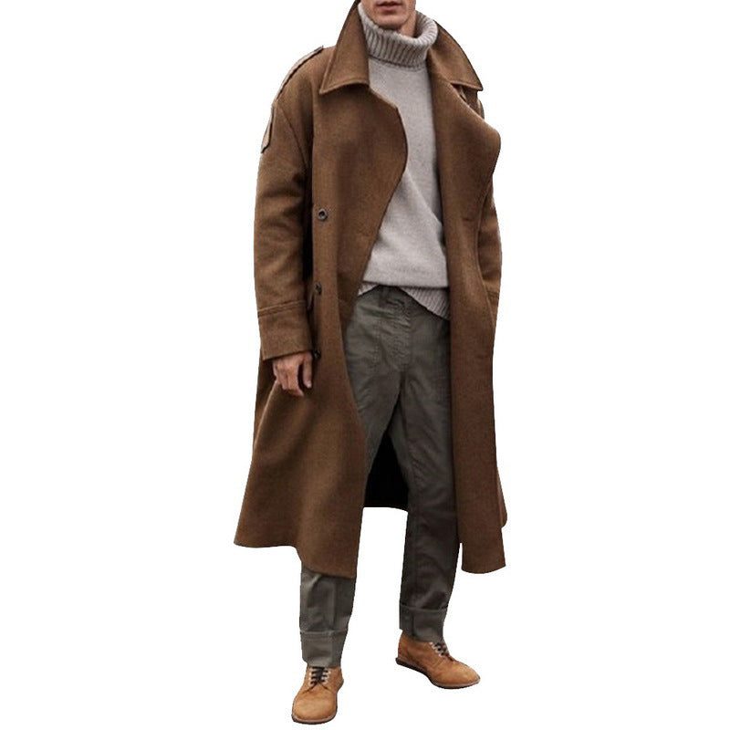 Manteau Double Boutonnage Laine pour Homme