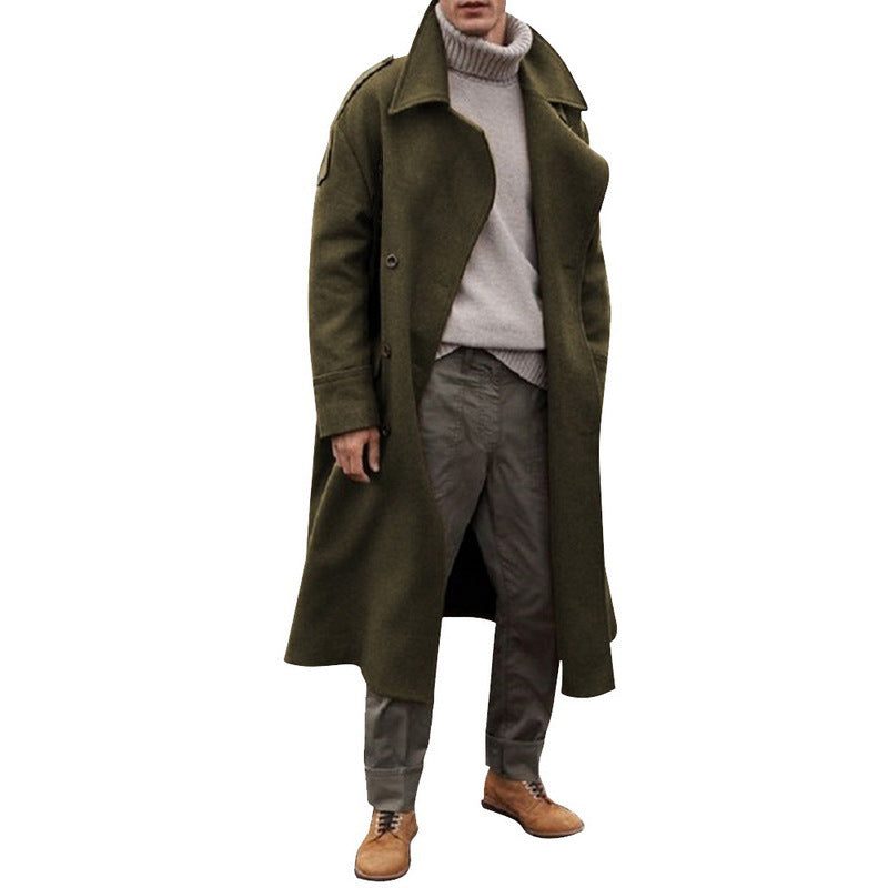 Manteau Double Boutonnage Laine pour Homme - View 3