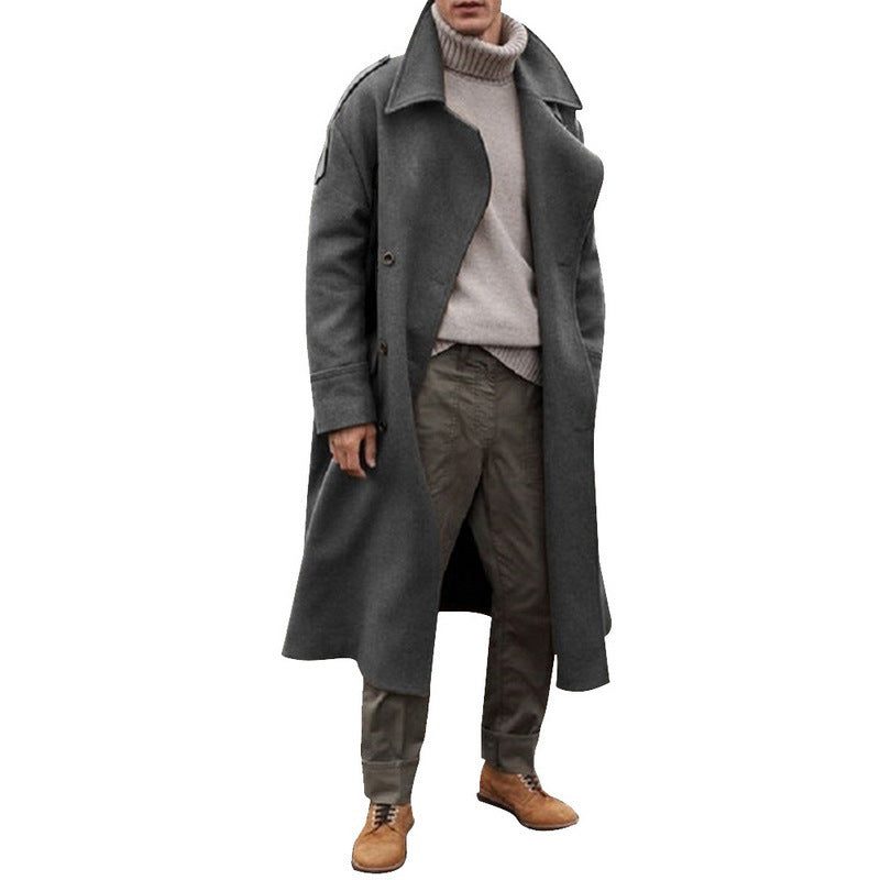Manteau Double Boutonnage Laine pour Homme - View 5