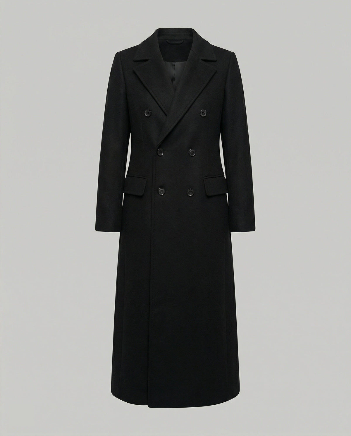 Manteau Maxi Reverskraag Boutonné pour Femme - View 3