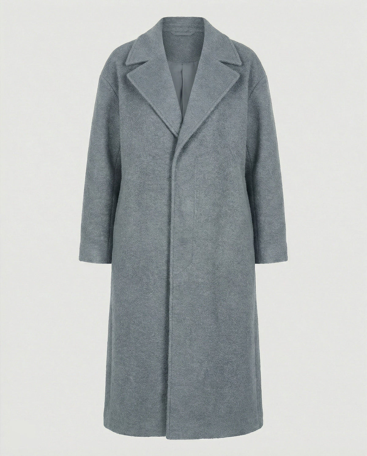 Manteau Trench Long pour Femme - Gris