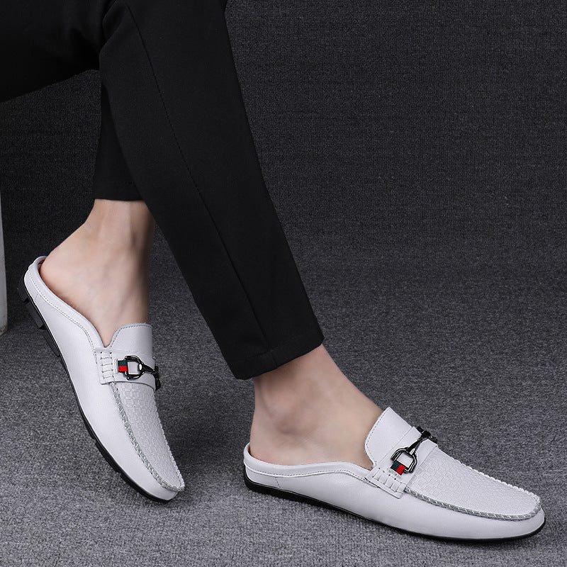 Mules Cuir à Boucle pour Femme - View 4