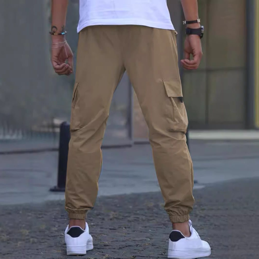 Pantalon Cargo avec Poches Zippées pour Homme - View 4