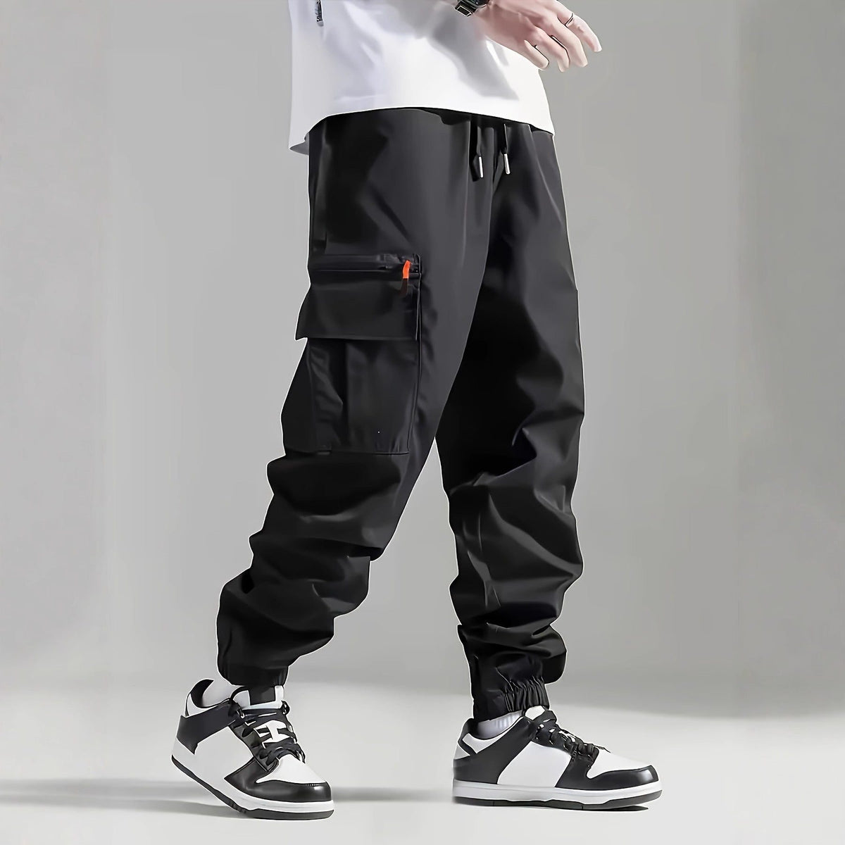 Pantalon Cargo Large avec Poches pour Homme - View 2