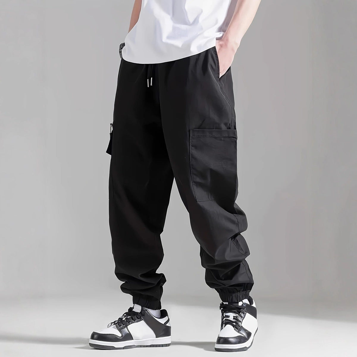 Pantalon Cargo Large avec Poches pour Homme - View 3