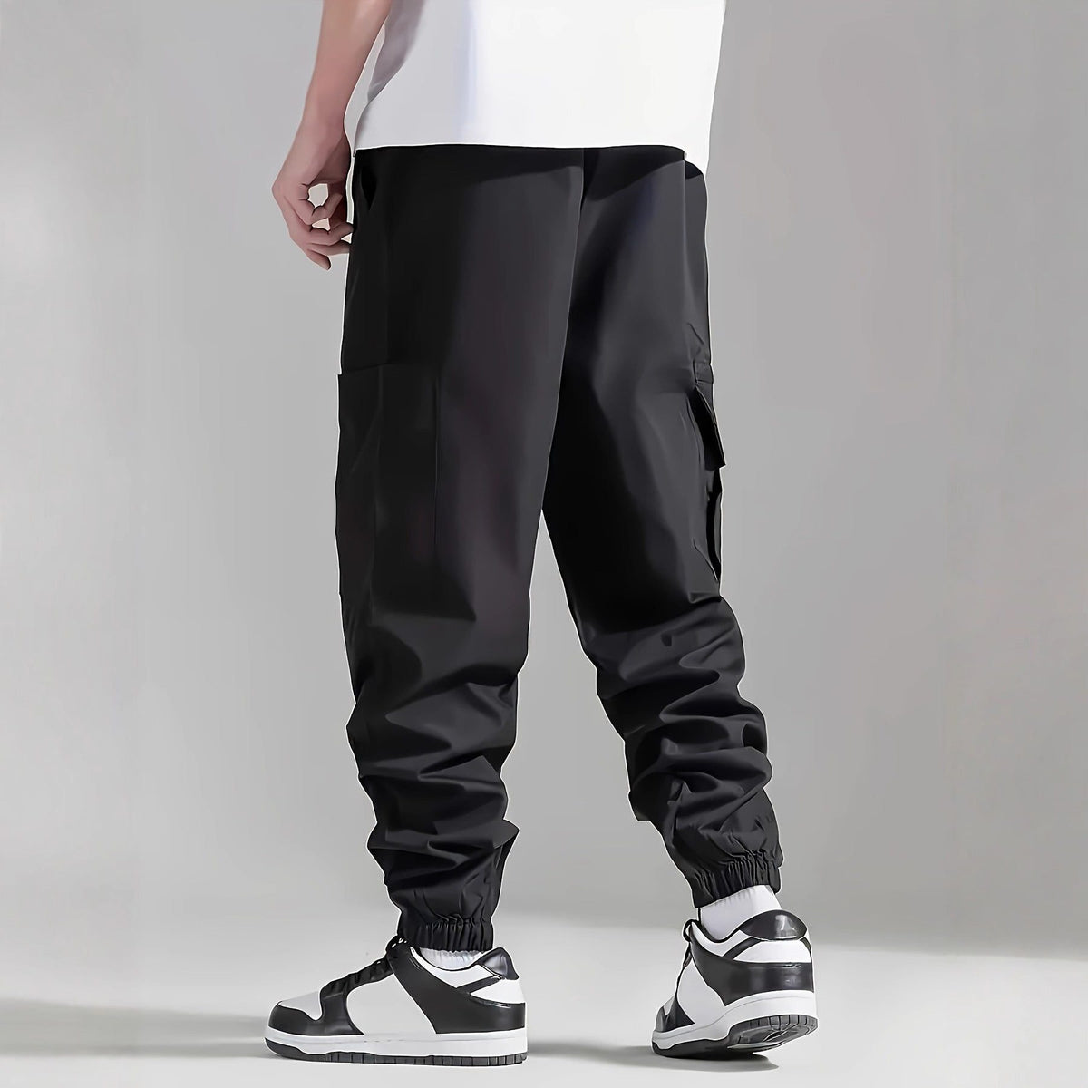 Pantalon Cargo Large avec Poches pour Homme - View 4