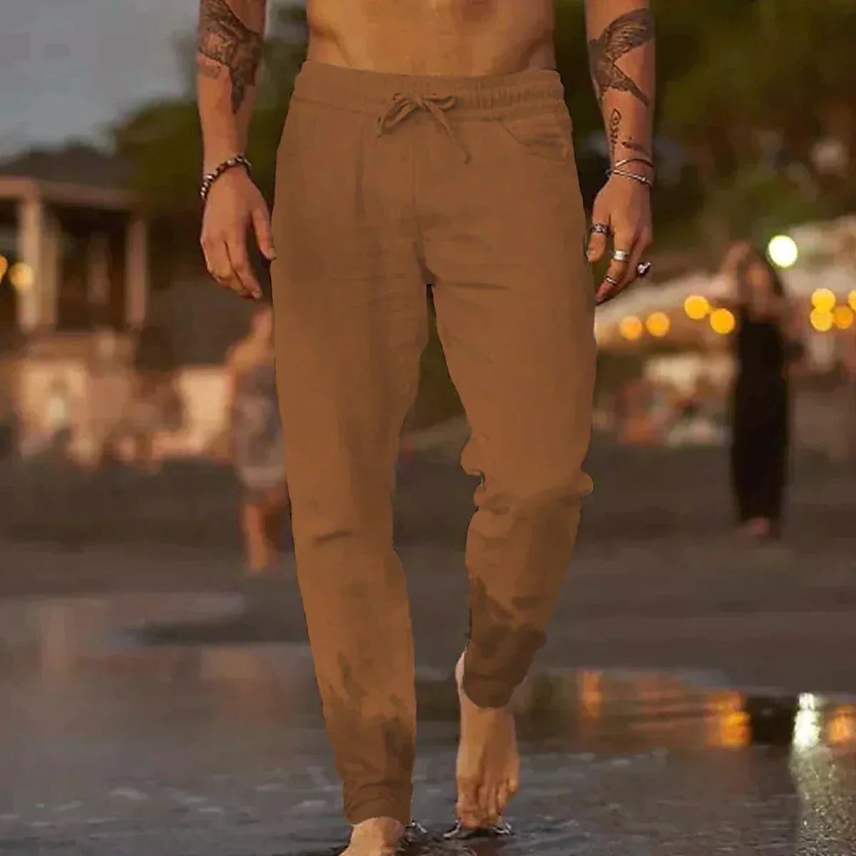 Pantalon de Jogging Droit pour Homme