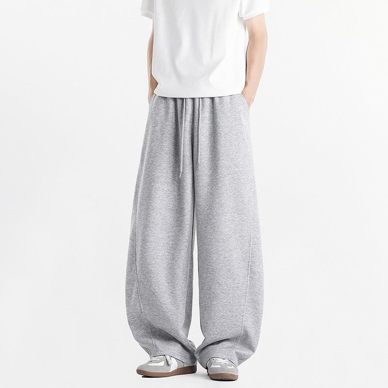 Pantalon Large en Coton avec Poches pour Homme - View 3