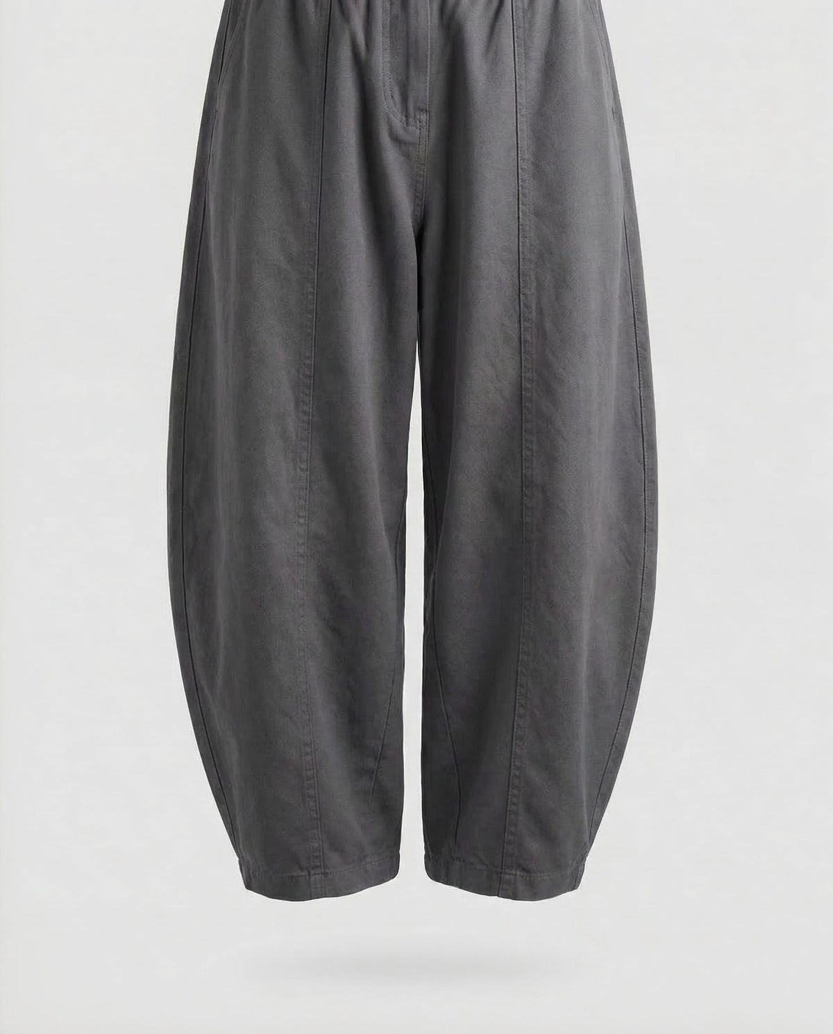 Pantalon Twill Large Droit pour Homme - Gris